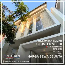 Disewakan Rumah Verdi Summarecon Serpong 6x12 Basic Gading Serpong