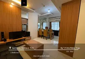 Disewakan Apartement Sudirman Park Middle Floor 2BR Full Furnished