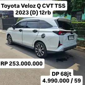 Antik KM 12rb.. Toyota Veloz Q CVT TSS 2023 (D)