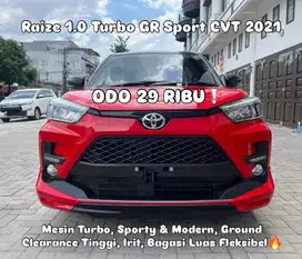(TDP 36 JUTA!) Toyota Raize 1.0 Turbo GR Sport CVT Merah 2021