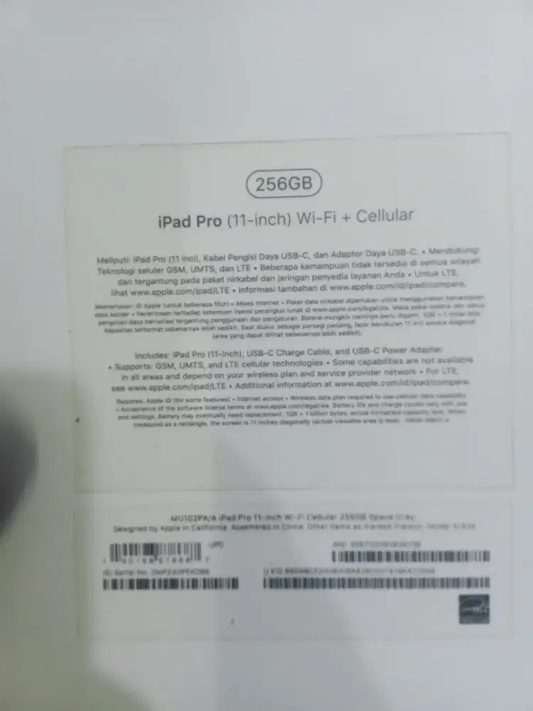 iPad 11 pro 2018