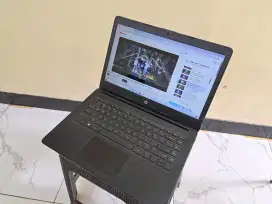 AMD A9 RAM 4 SSD 128 GB ngebut siap pakai hp 14 slim