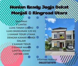 Hunian Ready Tgh Jogja Dekat Ringroad Utara & Monjali Di Palagan 2