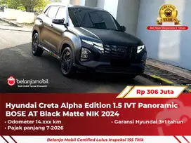 [ BERGARANSI ] Hyundai Creta Alpha Edition 1.5 IVT Panoramic 2024/2025