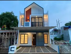 Rumah Cantik Cipayung Setu Dekat Toll Bambu Apus, LRT TMII, Paramadina