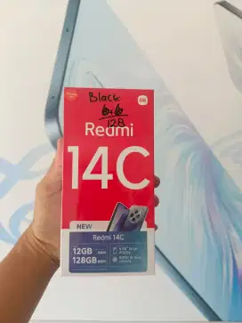 Redmi 14c 6/128 Baru Garansi Resmi