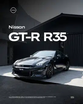 2024 Nissan GT-R R35 Facelift Black Edition Jet Black Metallic