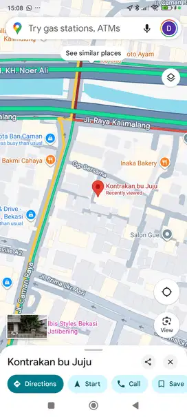 Kontrakan, 3m x 7m, Caman Raya