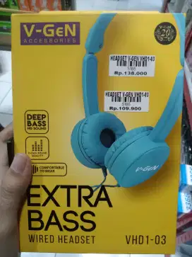 HEADSET V-GEN VHD1-03| ATLANTIS DAHSYAT
