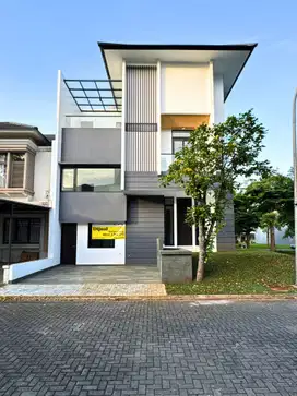 Rumah Baru Modern Konsep Split Level di Greenwich Bsd City