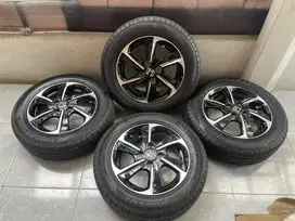 VELG ALL NEW BRIO SATYA STD 2024 BAN DUNLOP
