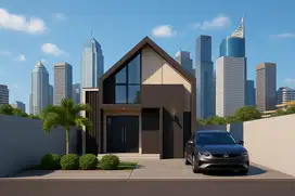 RUMAH DEKAT JAKARTA DI DEPOK SURAT SHM