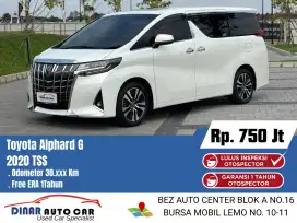 Alphard 2.5 G TSS Premium Sound 2020 Putih Warenty 1Th *Dinar Autocar*