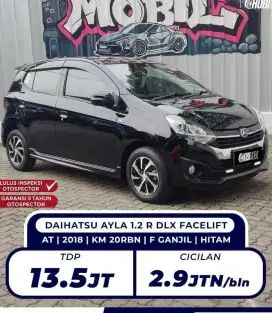 Ayla 1.2 R Facelift AT Thn 2018