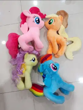 4pcs boneka Little Pony