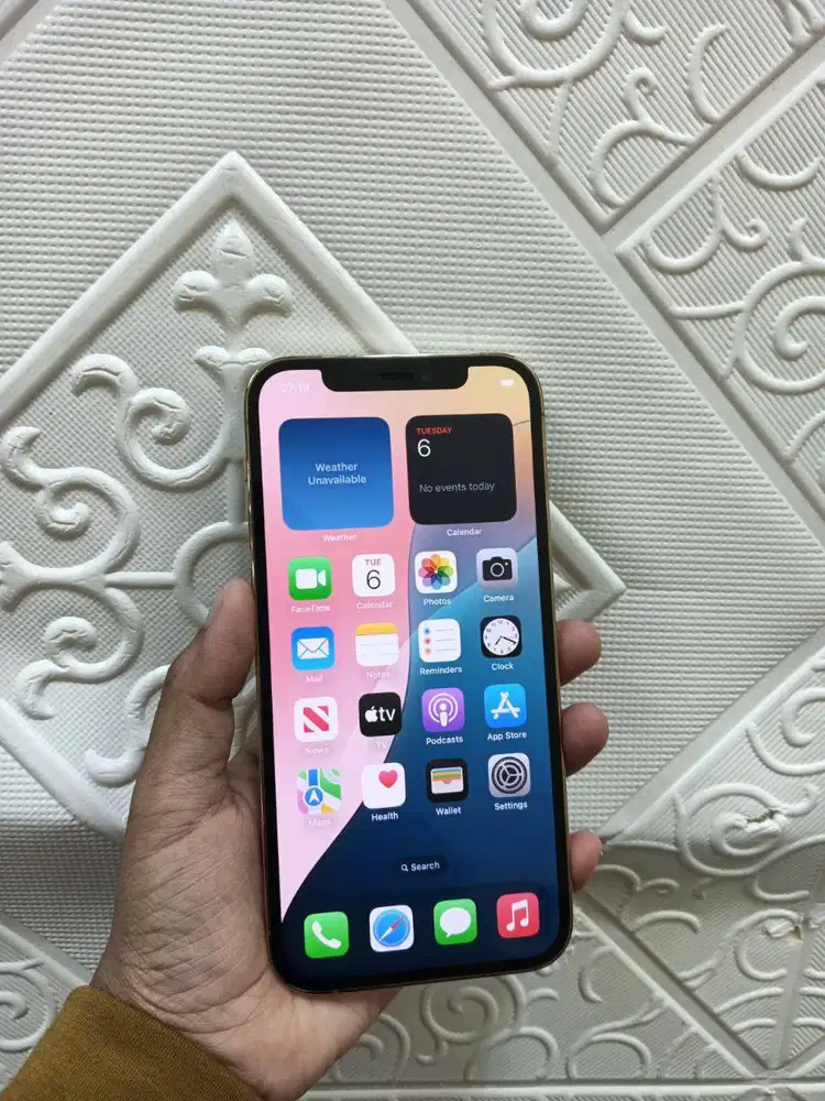 iphone 12 pm 128gb inter gold