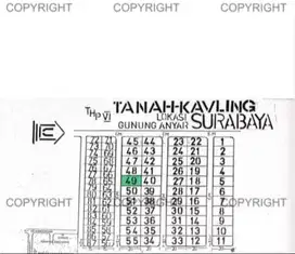 DIJUAL TANAH KAVLING LT 200M WISMA TIRTA AGUNG KAV. 49