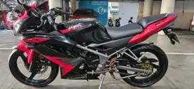 Kawasaki ninja rr 150 2014 ss lengkap plat dki pajak pajang