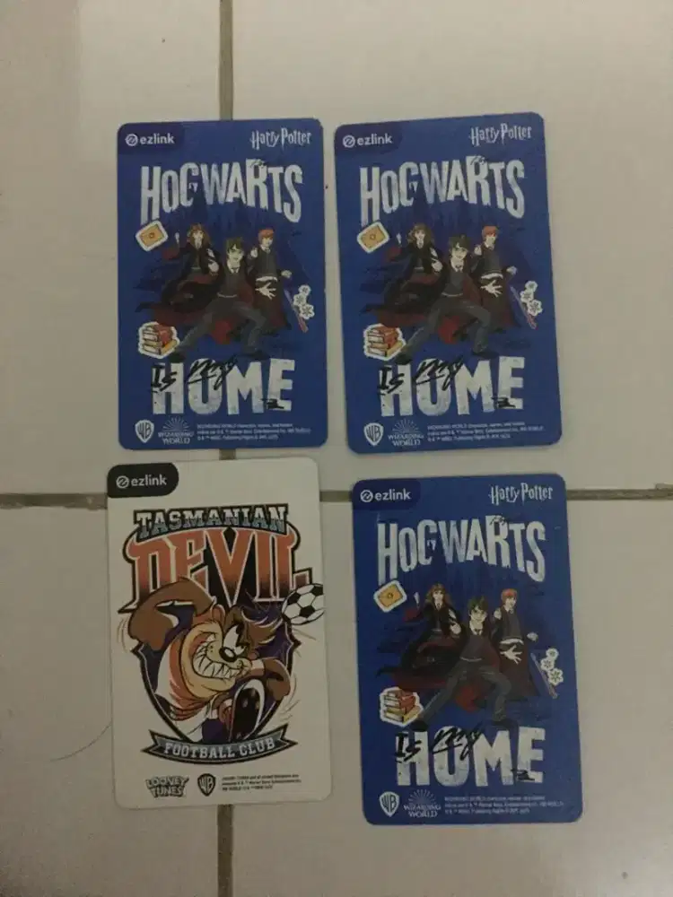 Kartu mrt singapore edisi harry potter