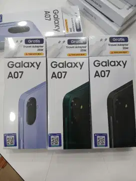 Samsung A07 4/64 new garansi resmi