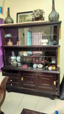 Jual lemari kayu jati