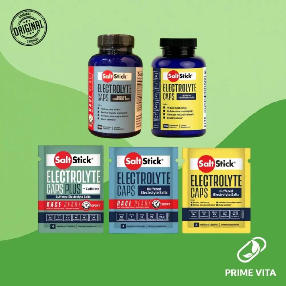 SaltStick Caps / Caps Plus Race Ready