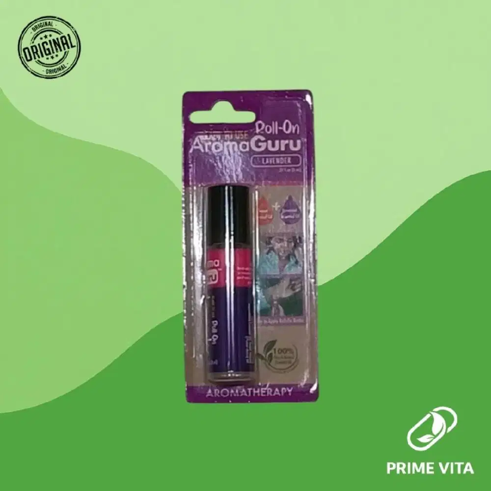 Aroma Guru Roll On Lavender Essential Oil