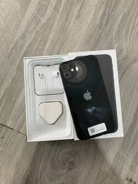 iphone 11 64gb hitam all operator normal