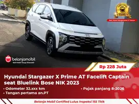 [ GARANSI 5TH ] Hyundai Stargazer X Prime AT Facelift 2023/2024
