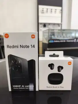 Redmi Note 14 4G 8/128GB | 8/256GB Segelbox Free Buds