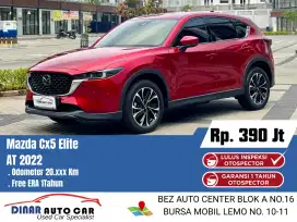 Mazda CX5 CX 5 2.5 Elite 2022 Merah Km 21Rb Warenty 1Th *Dinar Auto*