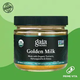 GAIA Herbs Golden Milk Organic Ashwagandha & Dates