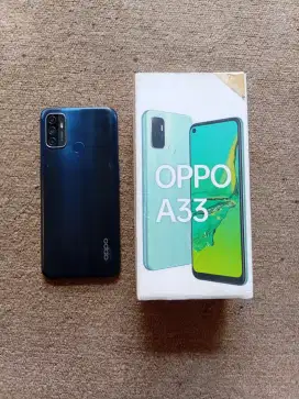 oppo a33 Ram 3/32 lengkap dus charger siap pakai