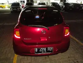 NISSAN MARCH 1.2 L AT 2015 MERAH PROMO MURAH DP MINIM 2 JUTA