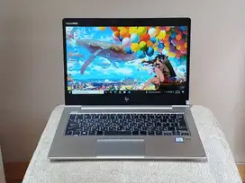 Laptop HP Elitebook Core i5 Gen8 Ram 8 SSD 256 Backlight mulus normal
