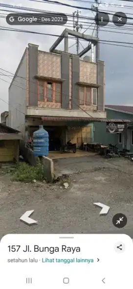 DIJUAL RUKO SIAP PAKAI JALAN BUNGA RAYA, MEDAN SELAYANG