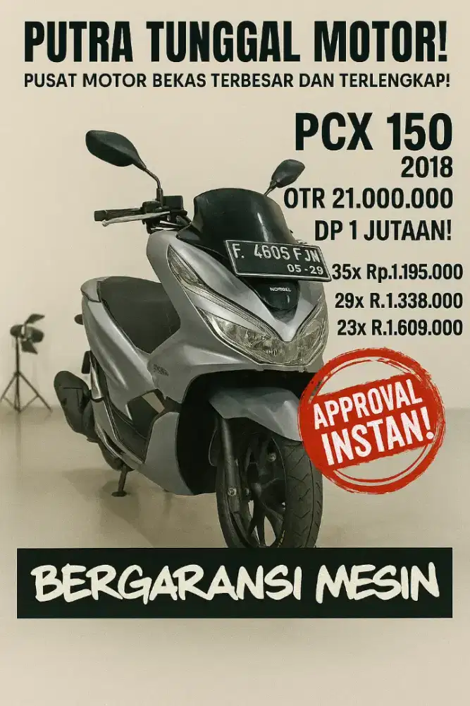 PCX 150 CBS 2018 – Elegan, Irit, Bikin Perjalanan Berasa Premium