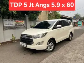TDP 5 Jt Angs Termurah Innova G 2019 Metic Putih Low Km Like New