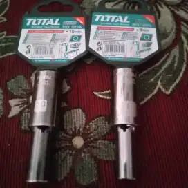 Mata sok deep 8mm dan 10mm 1/2 inch merkTotal