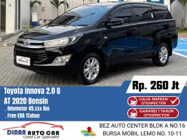 Innova Reborn G Bensin 2020 At Hitam Warenty 1Th Dp 40Jt *Dinar Auto*