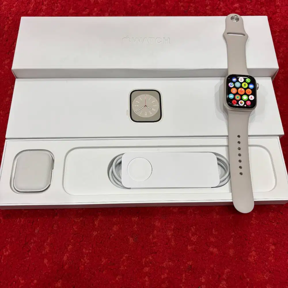 Apple Watch Series 8 41mm Fullset Starlight