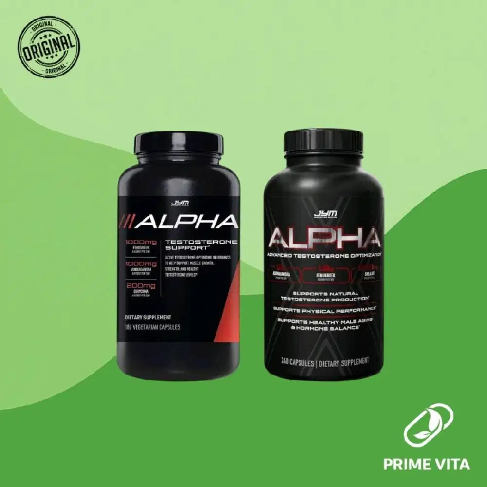 JYM Alpha X Advanced Testosterone Optimization
