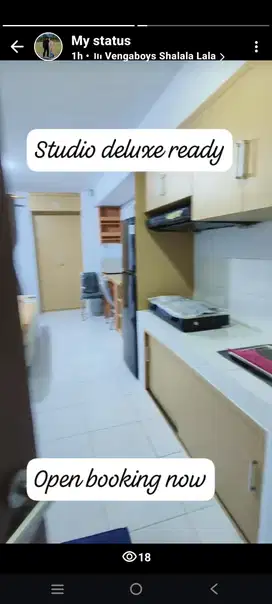 Studio deluxe murah
