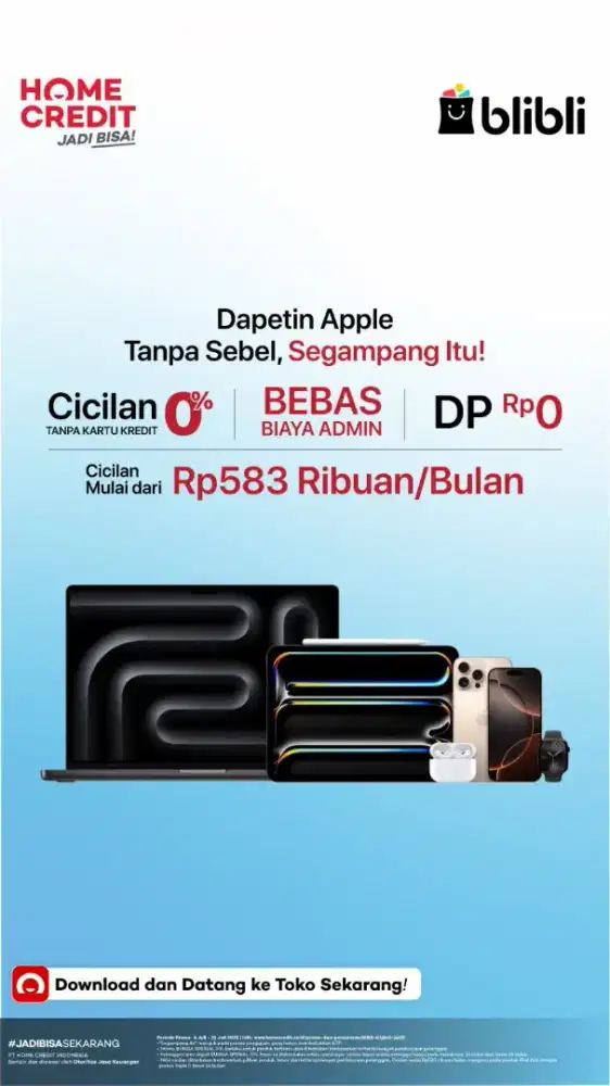PROMO KREDIT AIPHONE, CICILAN RINGAN BUNGA 0%