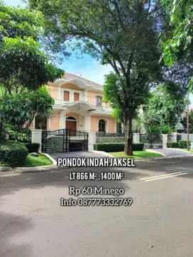 16888 Jual cepat rumah Pondok Indah mewah Jakarta Selatan