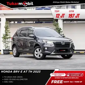 Honda brv E metik tahun 2023 abu abu pajak panjang