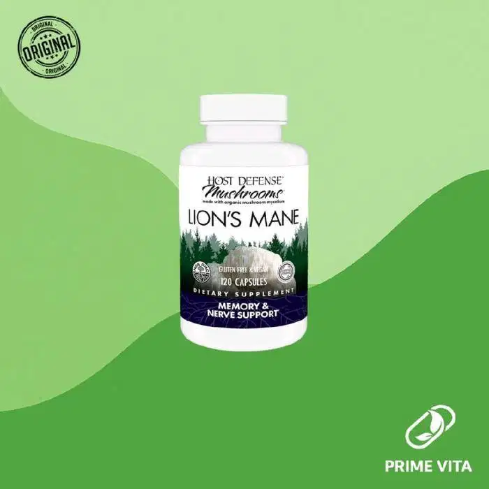 Fungi Perfecti Host Defense Mushrooms Lion's Mane Memory Nerve