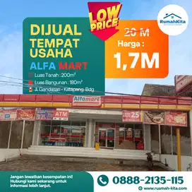 Dijual Tanah dan bangunan Afamart franchise -Kab Bandung