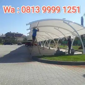CANOPY MEMBRANE HARGA - BIAYA PASANG KANOPI MEMBRANE MURAH