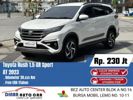 Rush GR Sport 2023 At Putih Warenty Free Service Toyota *Dinar Auto*